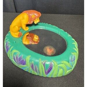 Vintage Disney Lion King Simba Talk 'n View Pond Vintage 90's Reflections Works